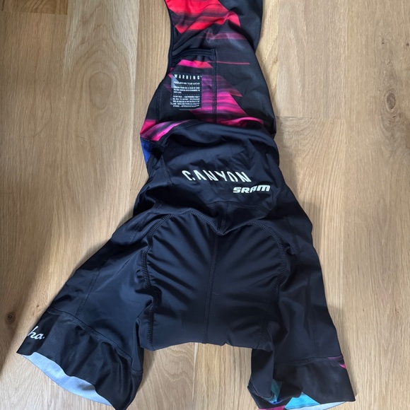 Rapha Canyon SRAM Pro Team Bib Shorts (Made in Italy) - Women's XS - Picture 2 of 10